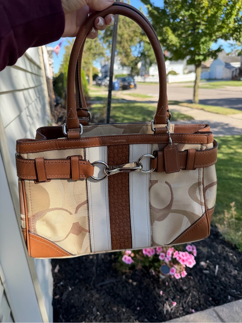 Gorgeous Vintage Coach Hampton Bag 2008